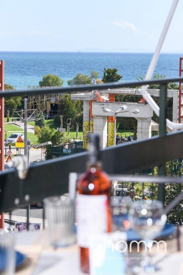 90M² Homm Sea View Apartment In Alimos アテネ エクステリア 写真