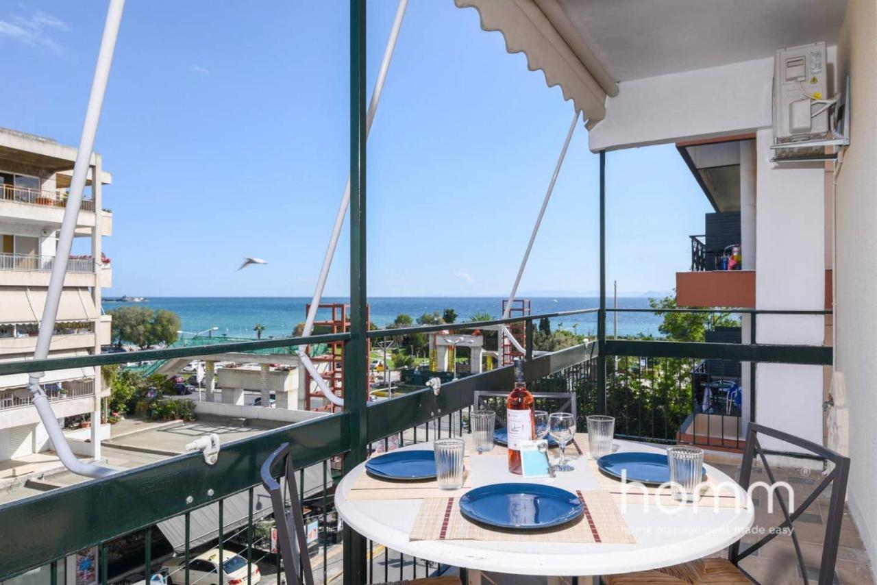 90M² Homm Sea View Apartment In Alimos アテネ エクステリア 写真